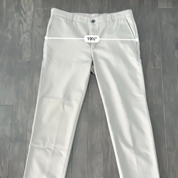 Alfani Grey Men's 32W x 30L Lightweight Chino Pants - Picture 6 of 15